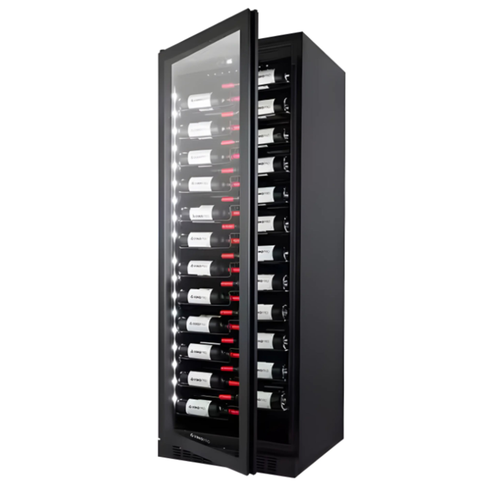 NoirSommelier Vertice 120-Bottle Wine Tower