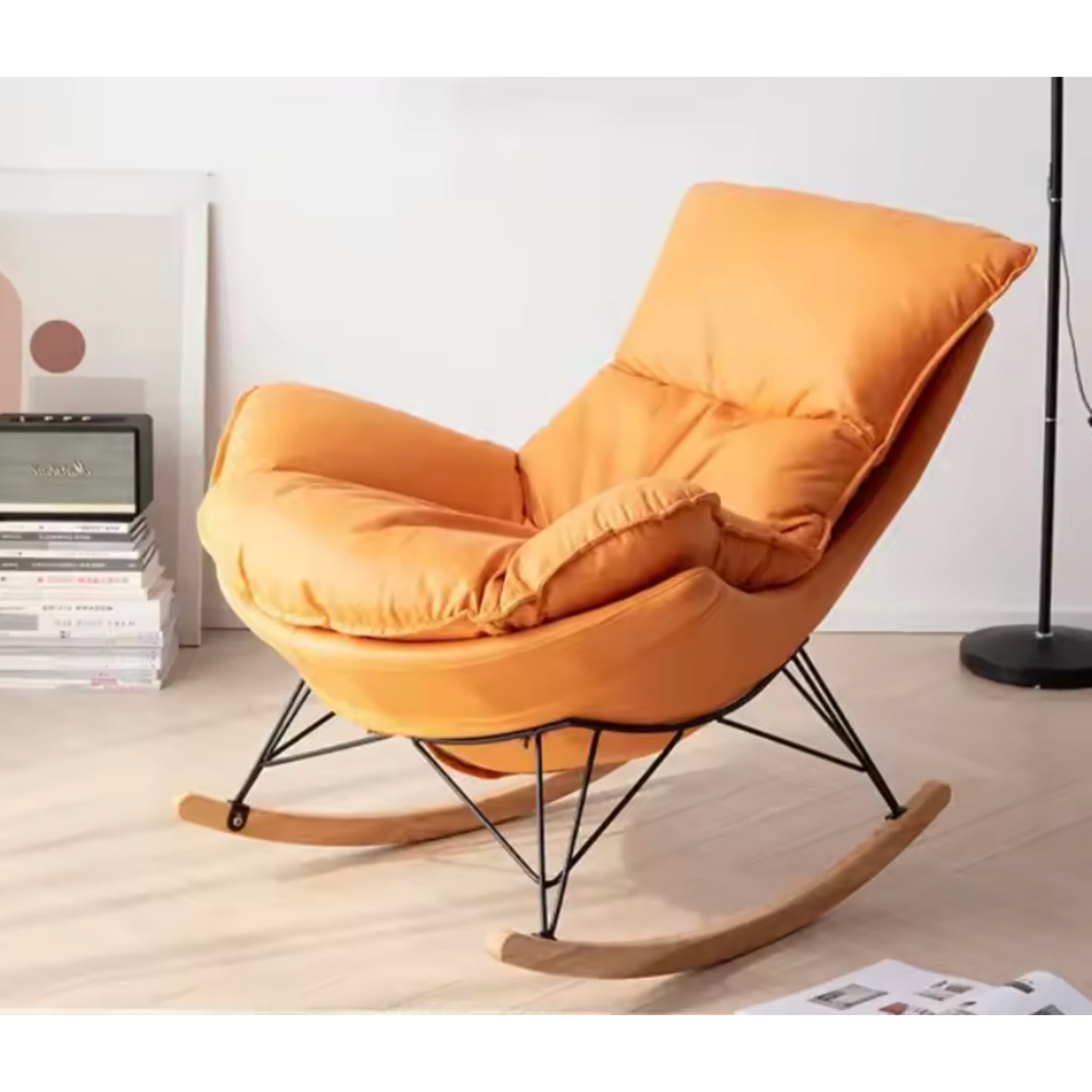 Solestra Modern Rocking Lounge Chair