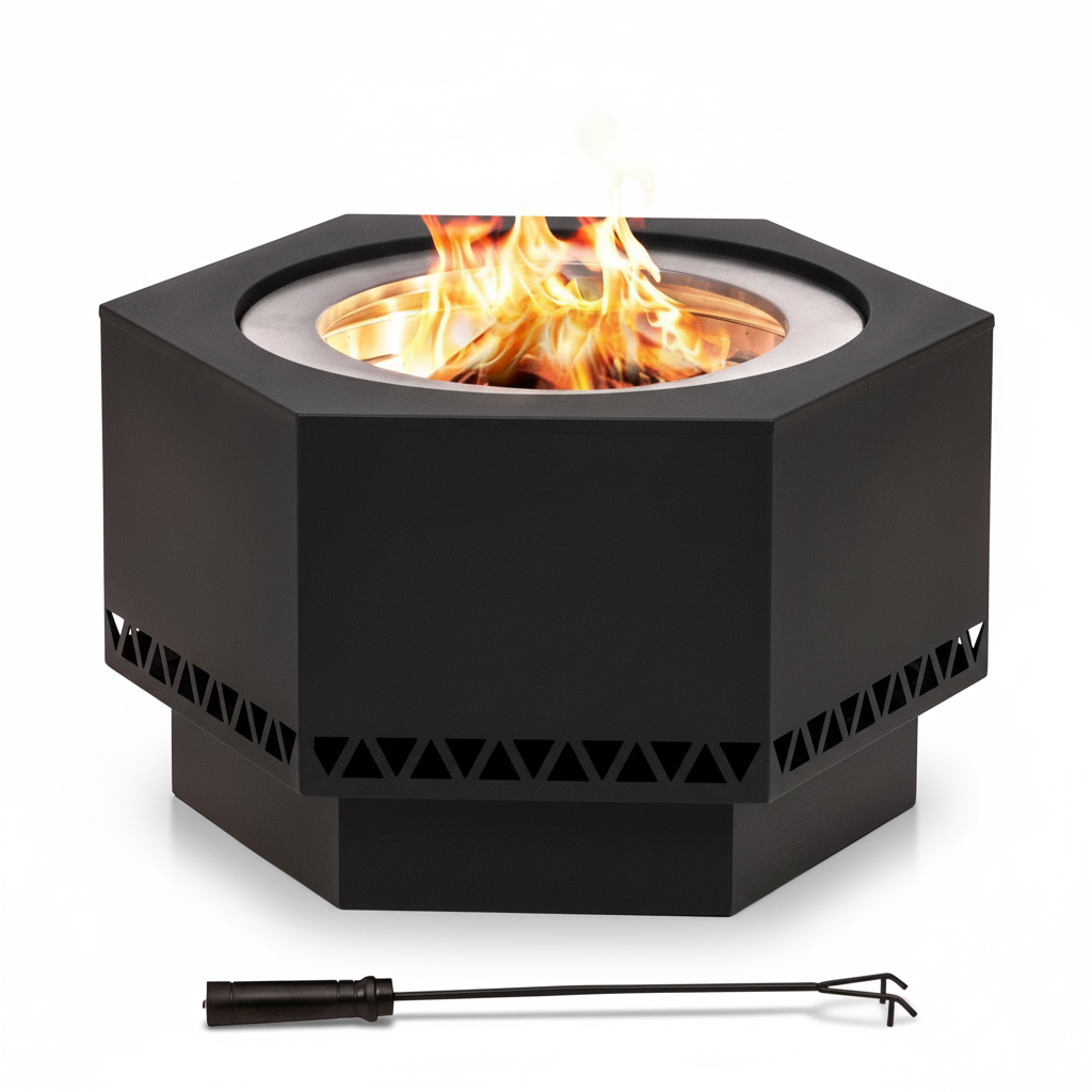 HexaForge Artisan Fire Pit